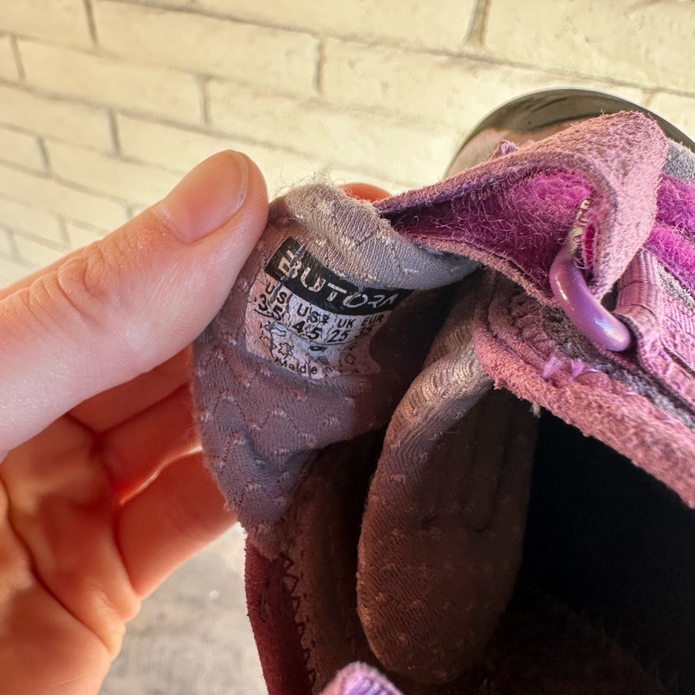 Butora Purple climbing shoes kids 3.5